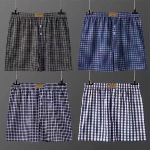 Boxer บ๊อกเซอร์ UOKIN  ผ้านิ่มใส่สบาย size l-2xl มี16สี